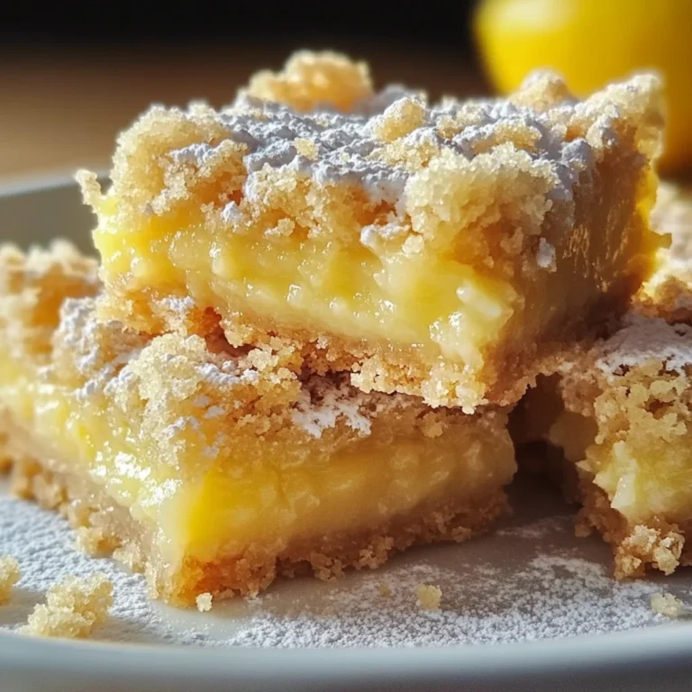Lemon Crumb Bars