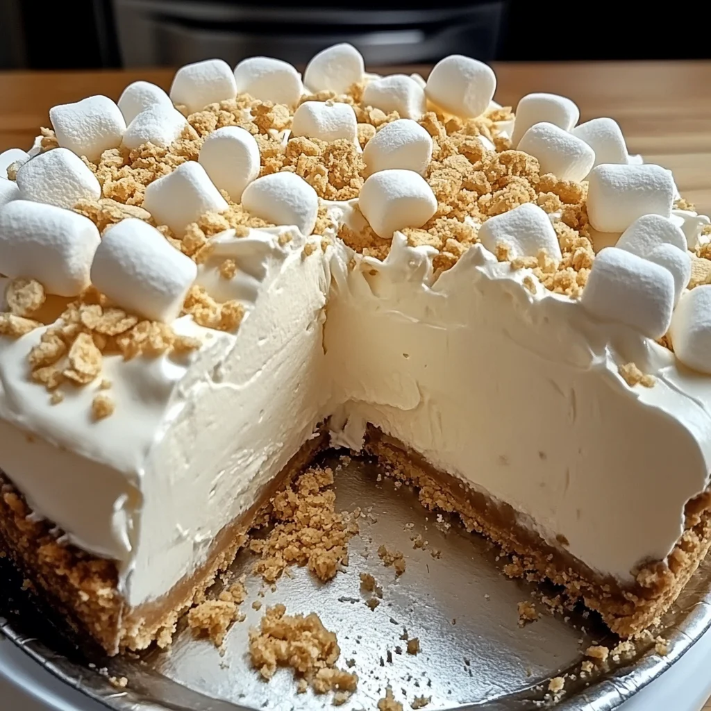 Marshmallow Whip Cheesecake