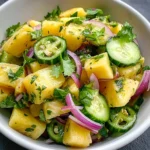 Pineapple Cucumber Salad