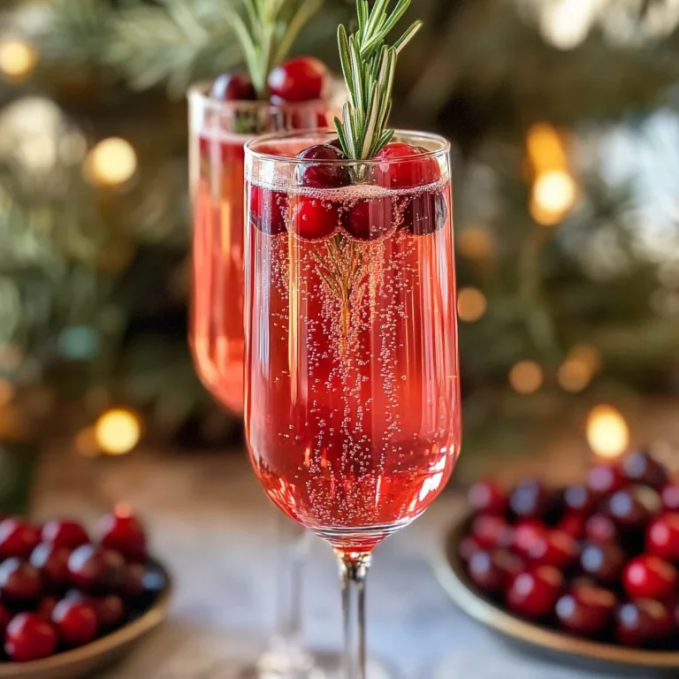 Poinsettia Cocktail