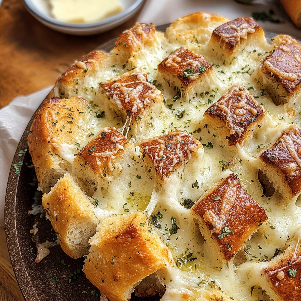 Pull Apart Garlic Bread Recipe