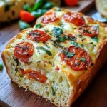 Savory Caprese Bread : A Fresh Italian Bread