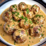 Swedish Meatballs with Gravy