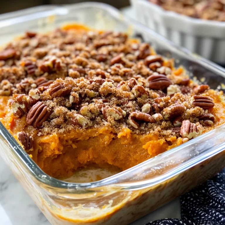 The Best Sweet Potato Casserole