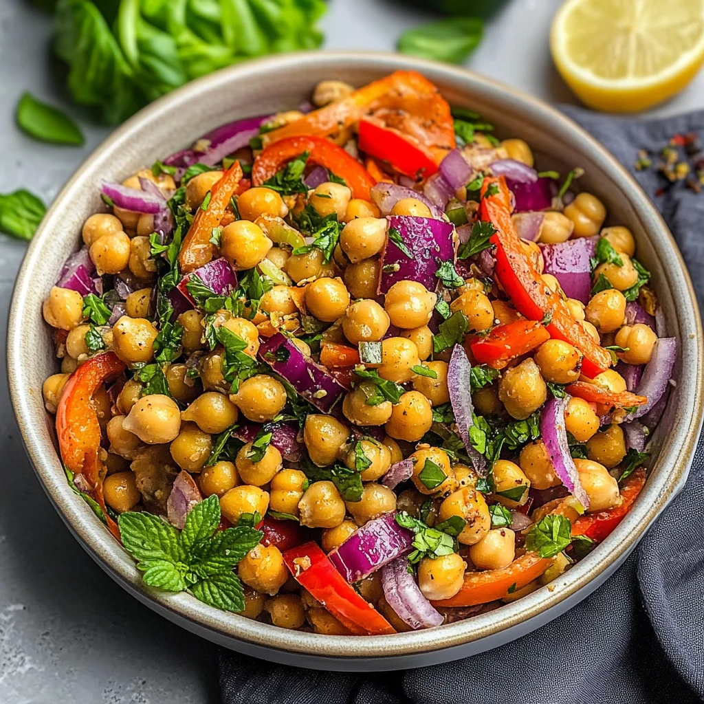 Turkish Chickpea Salad