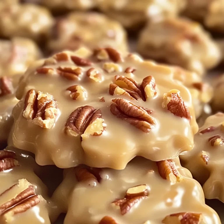 Vanilla Pecan Pralines