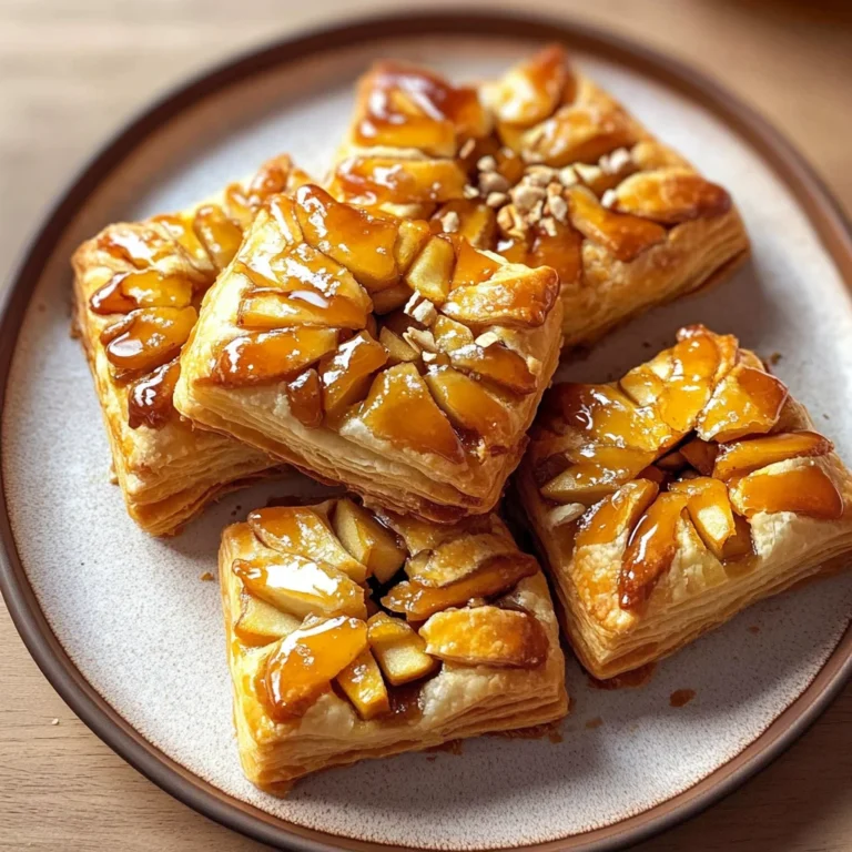 Vegan Caramel Apple Pastries