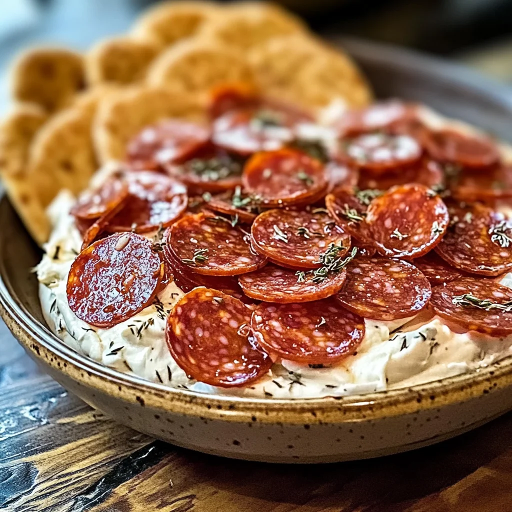 Creamy Pepperoni Cream Cheese Spread Your Guests Will Love