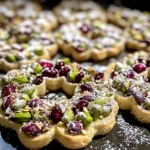 Delicious Pistachio Cranberry Wreath Cookies for the Holidays