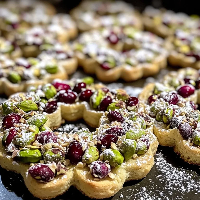 Delicious Pistachio Cranberry Wreath Cookies for the Holidays