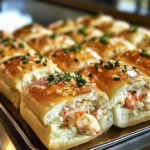 Indulge in Pull Apart Lobster Sliders with Garlic Chive Butter